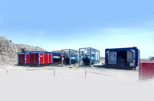 Skungiyoyi 8 na geso na 350kw Air + 1500m3 tsarin janareta na samar da masana'antar cutar ta Sin Xinjiang Petrochemical