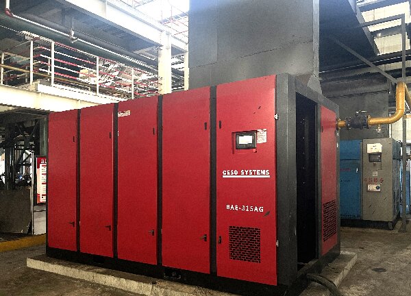 Screw compressors na iska - wutar lantarki na pneumatic a cikin masana'antar gine-gine