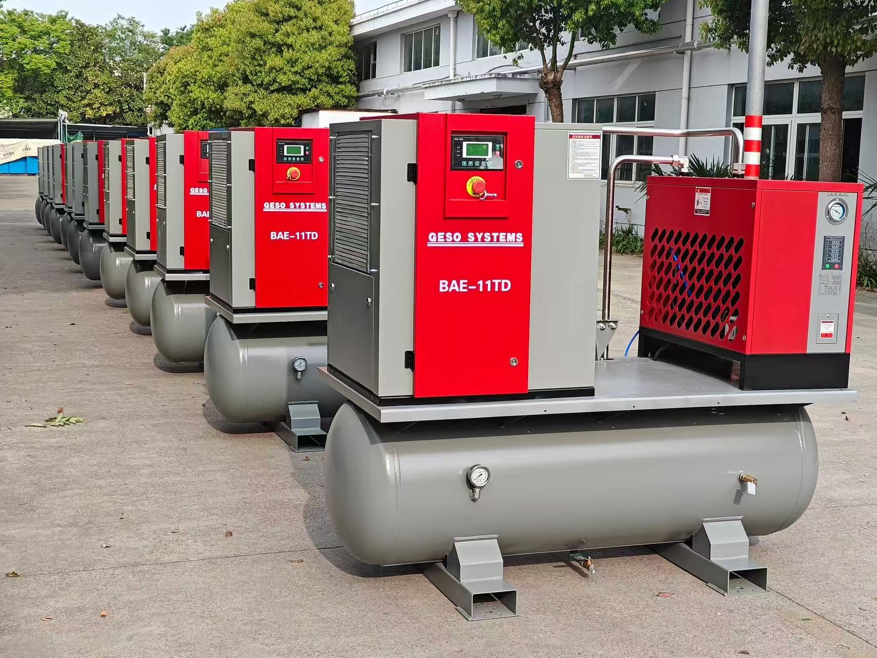 Aikace-aikace da fa'idodin hadedde dunƙule iska compressors a cikin marufi masana'antu